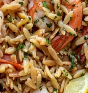 Delicious easy shrimp recipes including shrimp pasta and orzo dinner ideas.