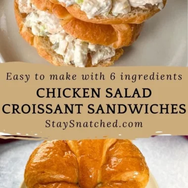 Delicious chicken salad sandwiches made with fresh ingredients.