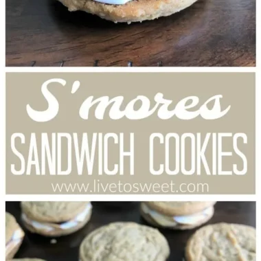 Delicious chocolate chip cookie sandwich with creamy filling