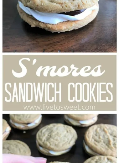 Delicious chocolate chip cookie sandwich with creamy filling