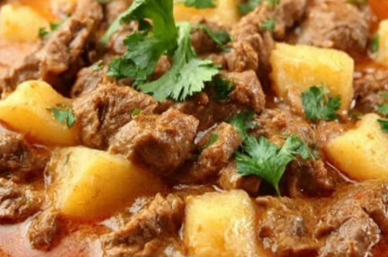 Delicious creamy low carb chicken casserole served in a dish