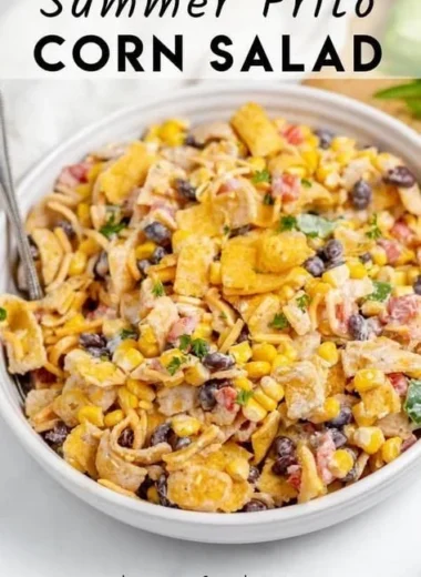 Delicious Frito Corn Salad with sweet corn and crunchy Fritos