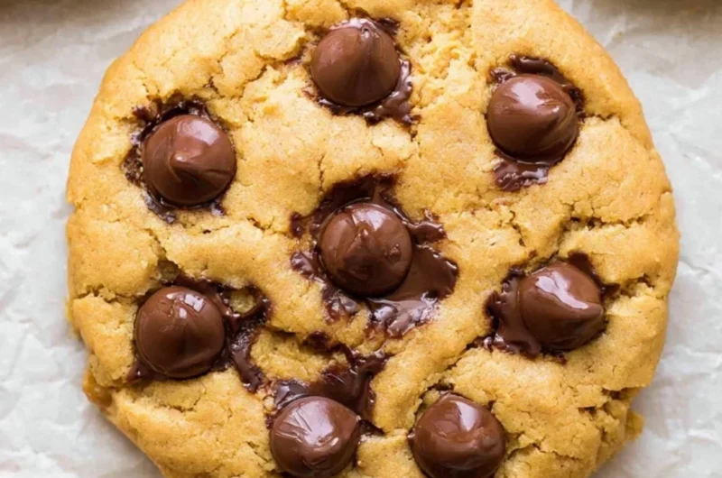 4 ingredient protein cookies on a plate, healthy snack option