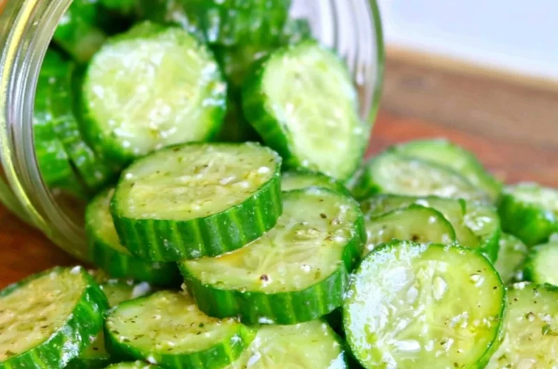 Quick and healthy 5 minute cucumber snack recipe