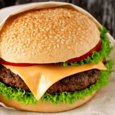 Juicy hamburger patties cooked on a grill for the best easy recipe