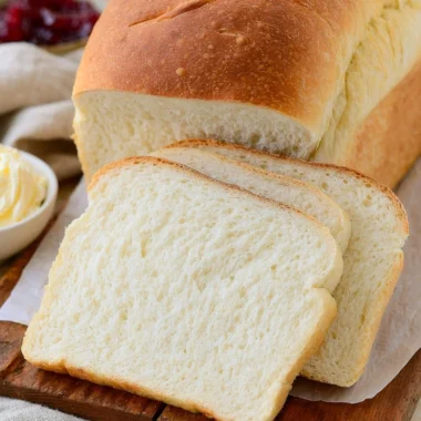 Sourdough Discard Sandwich Bread made from leftover starter.